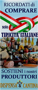 Ricordati di comprare solo tipicit Italiane
